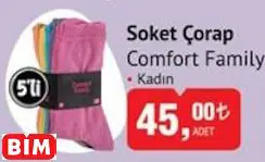 COMFORT FAMİLY  SOKET ÇORAP